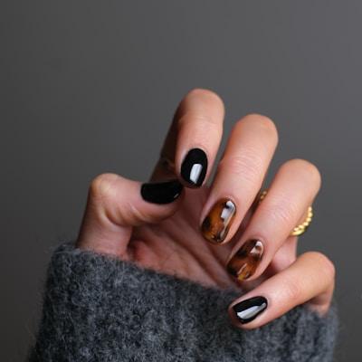 Stylish nail art at Nel's Nails Portsmouth